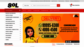 What Intersol.com.br website looked like in 2020 (3 years ago)