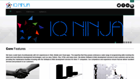 What Iqninja.com website looked like in 2020 (3 years ago)