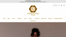 What Indigoluna.net website looked like in 2020 (3 years ago)