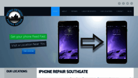 What Iphonerepairsouthgate.com website looked like in 2020 (3 years ago)