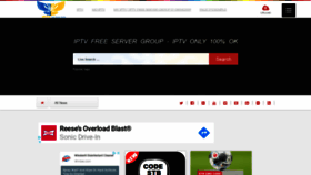 What Iptv.free-server.tn website looked like in 2020 (3 years ago)