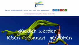What Inspirations.eu website looked like in 2020 (3 years ago)