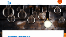 What Ib-personalentwicklung.de website looked like in 2020 (6 years ago)