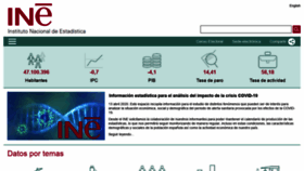 What Ine.es website looked like in 2020 (3 years ago)