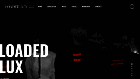What Iamloadedlux.com website looked like in 2020 (4 years ago)