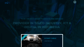 What Inti.co.id website looked like in 2020 (3 years ago)