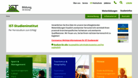 What Ist.de website looked like in 2020 (3 years ago)