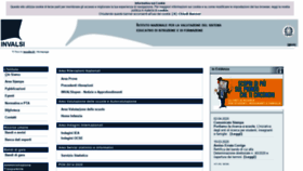 What Invalsi.it website looked like in 2020 (3 years ago)