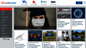 What Ideastream.org website looked like in 2020 (5 years ago)