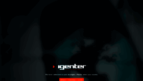 What Igenter.com website looked like in 2020 (3 years ago)