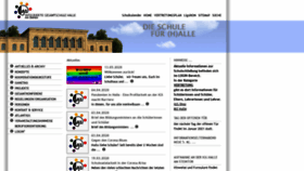 What Igs-halle.de website looked like in 2020 (4 years ago)