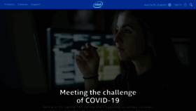 What Intel.sg website looked like in 2020 (3 years ago)