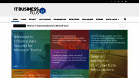 What Itbusinessplus.com website looked like in 2020 (3 years ago)