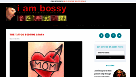 What Iambossy.com website looked like in 2020 (3 years ago)