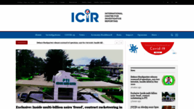 What Icirnigeria.org website looked like in 2020 (3 years ago)