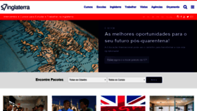 What Inglaterrabrasil.com.br website looked like in 2020 (3 years ago)