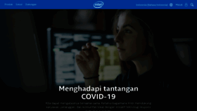 What Intel.co.id website looked like in 2020 (3 years ago)