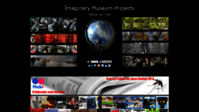 What Imaginarymuseum.org website looked like in 2020 (3 years ago)
