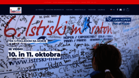 What Istrski-maraton.si website looked like in 2020 (3 years ago)