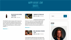 What Ihappyfathersdayquotes.com website looked like in 2020 (3 years ago)