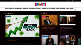 What Impactonnet.com website looked like in 2020 (3 years ago)