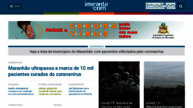 What Imirante.com website looked like in 2020 (3 years ago)