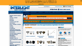 What Interlightus.com website looked like in 2020 (3 years ago)