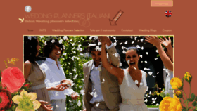 What Italian-weddingplanners.com website looked like in 2020 (3 years ago)