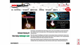 What Indomagicland.com website looked like in 2020 (3 years ago)