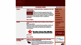 What Institute.sk website looked like in 2020 (3 years ago)