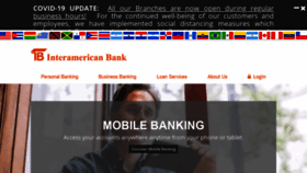 What Interamericanbank.com website looked like in 2020 (3 years ago)
