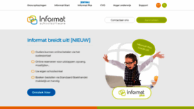 What Informat.be website looked like in 2020 (3 years ago)