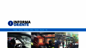 What Informaoriente.com.mx website looked like in 2020 (3 years ago)