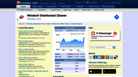 What I3investor.com website looked like in 2020 (3 years ago)