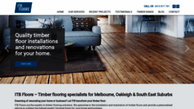 What Itbfloors.com.au website looked like in 2020 (3 years ago)