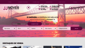 What Imobiliariajj.com.br website looked like in 2020 (3 years ago)