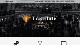 What I-translate.info website looked like in 2020 (3 years ago)