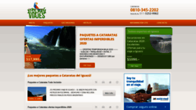 What Iguazuviajes.com website looked like in 2020 (3 years ago)