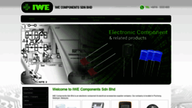 What Iwecomponents.com website looked like in 2020 (3 years ago)