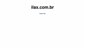 What Ilax.com.br website looked like in 2020 (3 years ago)