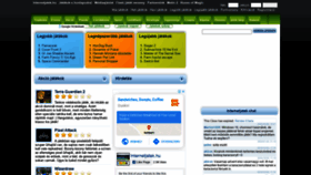 What Internetjatek.hu website looked like in 2020 (3 years ago)