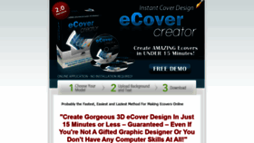 What Instantcoverdesign.com website looked like in 2020 (3 years ago)