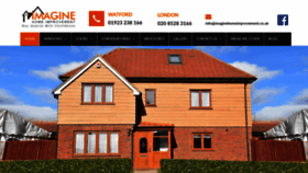 What Imaginehomeimprovement.co.uk website looked like in 2020 (3 years ago)