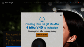 What Invisalign.com.vn website looked like in 2020 (3 years ago)