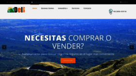 What Inmobiliariadelcerro.com website looked like in 2020 (3 years ago)