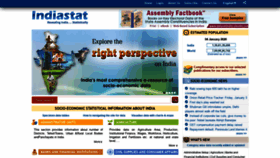 What Indiastat.com website looked like in 2020 (3 years ago)