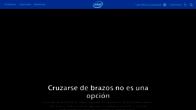 What Intel.la website looked like in 2020 (3 years ago)