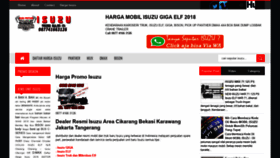 What Isuzupanther.com website looked like in 2020 (3 years ago)