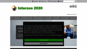 What Interzoo.com website looked like in 2020 (3 years ago)