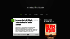What Istanbultiyatrolari.com website looked like in 2020 (3 years ago)